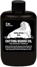 Walrus Oil Cutting Board Oil 60mL for Wooden Chopping Board Maintenance Food Safe