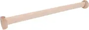 Sturdy Wooden Clothes Hanging Rod Long Tension Rods for Curtains Multipurpose Wardrobe Rails