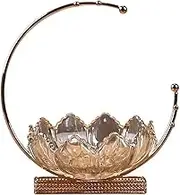 Decorative Bowls Fruit Bowl Countertop Fruit Basket Glass Fruit Plate Shape Simple Decoration Fruit Basket Dessert Table Table Storage Tray Decoration Fruit Bowl for Kitchen Counter