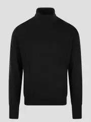 [Drumohr] Drumohr-Turtle Neck Nero-Uomo 46 IT
