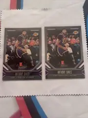 2019-20 CHRONICLES PLAYBOOK #191 ANTHONY DAVIS LOS ANGELES LAKERS Lot X 2
