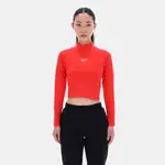 Long Sleeve Roll Neck Slim Energy Red