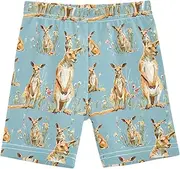 [Caihoyu] Girls Summer Shorts Tight Cotton Active Sports Shorts Swimsuit Under Skirt, Multicolor05, 10 Years