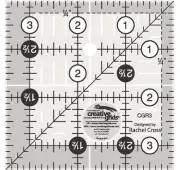 Creative Grids Quilting Ruler 3 1/2in Square CGR3