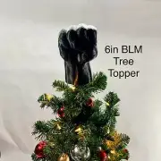 Black Lives Matter Fist Sculpture/Christmas Tree Topper