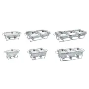 Buffet Food Warmer Buffet Server Anti Slip Base Convenience Transparent Food