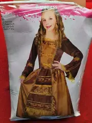 Children's Baroness Halloween Costume Dress Size 12-14