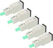 uxcell 7dB SC Fiber Attenuator, SC/APC SM Single Mode Fixed Fiber Optic Attenuator Male to Female for Fiber Optic Transmission Pack of 5