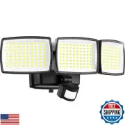 Battery Powered Motion Sensor Outdoor Lights, 1500LM Flood Lights, IP65 Water