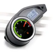 LCD Digital Motorcycle Meter Speedometer Odometer Tachometer Fuel Gauge RPM