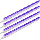 UV LED Blacklight Bar, 9W 2Ft, T5 Integrated Bulb, Black Light Fixture for Black