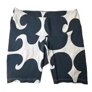 Adidas Marimekko NWT Women's Printed Bike Leggings Shorts Blue/Purple Sz.3X