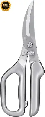 Heavy Duty Kitchen Scissors, Poultry Shears for Meat & Vegetables, Safety Lock