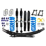 4" 100mm Lift Kit Coil Raw Leaf Shackle Spacer for Mitsubishi Triton ML MN