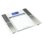 BLUESTONE Digital Body Fat Bathroom Scale w/Tempered Glass Platform #80-5109-NIB