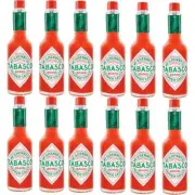 NEW Tabasco Original Red Pepper Sauce Hot Chilli 150ml Box 12