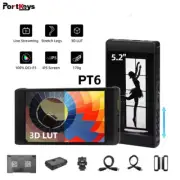 Portkeys PT6 5.2 Inch Touch-Screen Camera Field Video Monitor 3D-LUT HDMI IPS