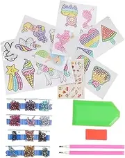 Generic 1 Set Sticker Beads Picker Kits Applicator Puzzle Rhinestone Accessories Board Coasters Tacky Tool Fuse Diamond Drawing for Sticker for Stickers