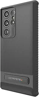 ZAGG Gear4 Everest Samsung Galaxy S23 Ultra Kickstand Phone Case, D30 Bio Drop Protection up to 20ft / 6m, Works with Wireless Charging Systems, Reinforced Backplate with Edge-to-Edge Protection