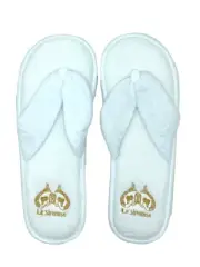 New In Wrap 5-Star Le Sirenuse Hotel Positano Italy Terry Cloth Unisex Slippers