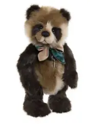 Charlie Bears 2024 Roberto Teddy Bear Panda Secret Collection Plush Collectable
