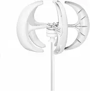 HUIZHITENGDA 9000W Wind Power Turbines Generator,12V/24V/48V Lantern Vertical Axis Wind Turbine Wind Generator for Streetlight with MPPT Controller