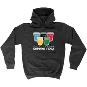 Alcohol Scottish Drinking Team Glasses - Funny Novelty Hoodies Hoodie