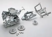 Kyosho Main FRAME SET CHROME For HOR RC Bike #GPW13C