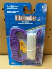 Kite Handler Kite String Winder 15LB x 300 ft Nylon Purple Flying Kites Toys NEW