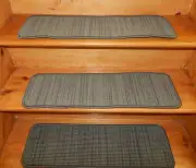 14= STEP 9" x 28" Premium Wilton Wool Carpet Stair Treads Stair Case .