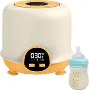Automatic Baby Formula Blender, Electric Bottle Shaker with LED Display, Low Baby Milk Mixer, Rechargeable Formula Stirrer for Smooth Mixing, Reduces Blisters for Newborns and S