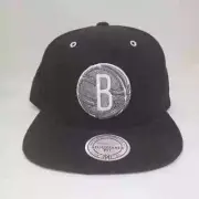 RARE Mitchell & Ness OREO Retro Jordan 5 Brooklyn Nets Snapback Hat