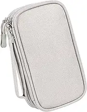 Travel Electronic Organizer Bag Data Cable Storage Pouch Accessories Case for Travel Office School Durable Practical Design