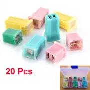 20P Automotive Fuses Mini Square Fuses Car Fuse AMP Kit W/Plastic Box Assortment (for: Mini)