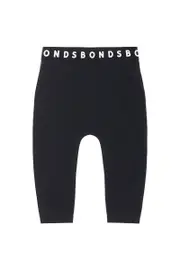 [Bonds] Bonds Newbies Stretchies Legging in Black Size: 0-3 Months 0-3 Months Black