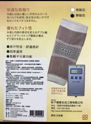 太和工房 機能商品 負離子能量護膝