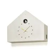 Lemnos cuckoo clock gray pebble color CUCULO FELICE MAA18-01 GY Size: w31.5 x h2