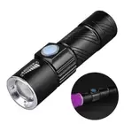 Ultraviolet LED Lamp Mini UV Flashlight 365nm UV Curing Light for Money Detector