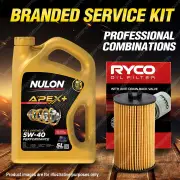 Ryco Oil Filter 5L APX5W40 Engine Oil Service Kit for Holden Astra AH Cruze JG