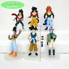 Dragon Ball Z Super Saiyan 4 Goku Trunks Vegeta Vegito 6pcs Figures set Toy Gift