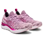ASICS Women Gel-Cumulus 24 Mesh Knit Running Shoes, Barely Rose/Rosequartz 8 US