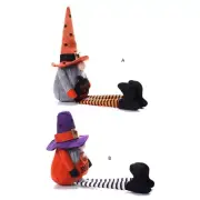 Halloween Gnome Long Leg Pumpkin Topper Hat Gnomes Ornament Decor