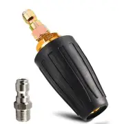 Rotating Pressure Washer Tips Turbo Nozzle for Cleaning Brick Concrete Vinyl