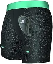 Shock Doctor Women Adult Loose Hockey Shorts with Pelvic Protector Cup Included