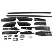 2 x Black Roof Rail Racks Set Left + Right Hand Side Fit For Toyota Kluger 2008-2013