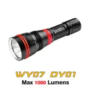 Archon WY07 DY01 1000 Lumens LED Scuba Diving Light Underwater Flashlight Torch