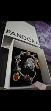 Game Of Thrones/ House Ofthe Dragon pandora charm bracelet with 8 charms,2 Rings