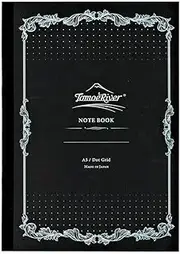 SAKAE Technical Paper, Sakae Technical Paper, Soft Cover Notebook, A5, Tomoe River FP, 2.0 oz (52 g), White 160P, 0.2 inch (5 mm) Dots SR-A5NB-DW
