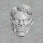 Incredible Hulk v2 Bruce Banner custom head for 1:6 1:10 1:12 1:18 Marvel figure