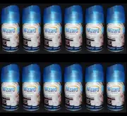 12 Wizard Automatic Spray Refills Freshly Folded Linen 5 oz.